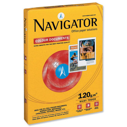 Navigator Colour Documents A4 Paper 120gsm (Pack of 250) NAVA4120