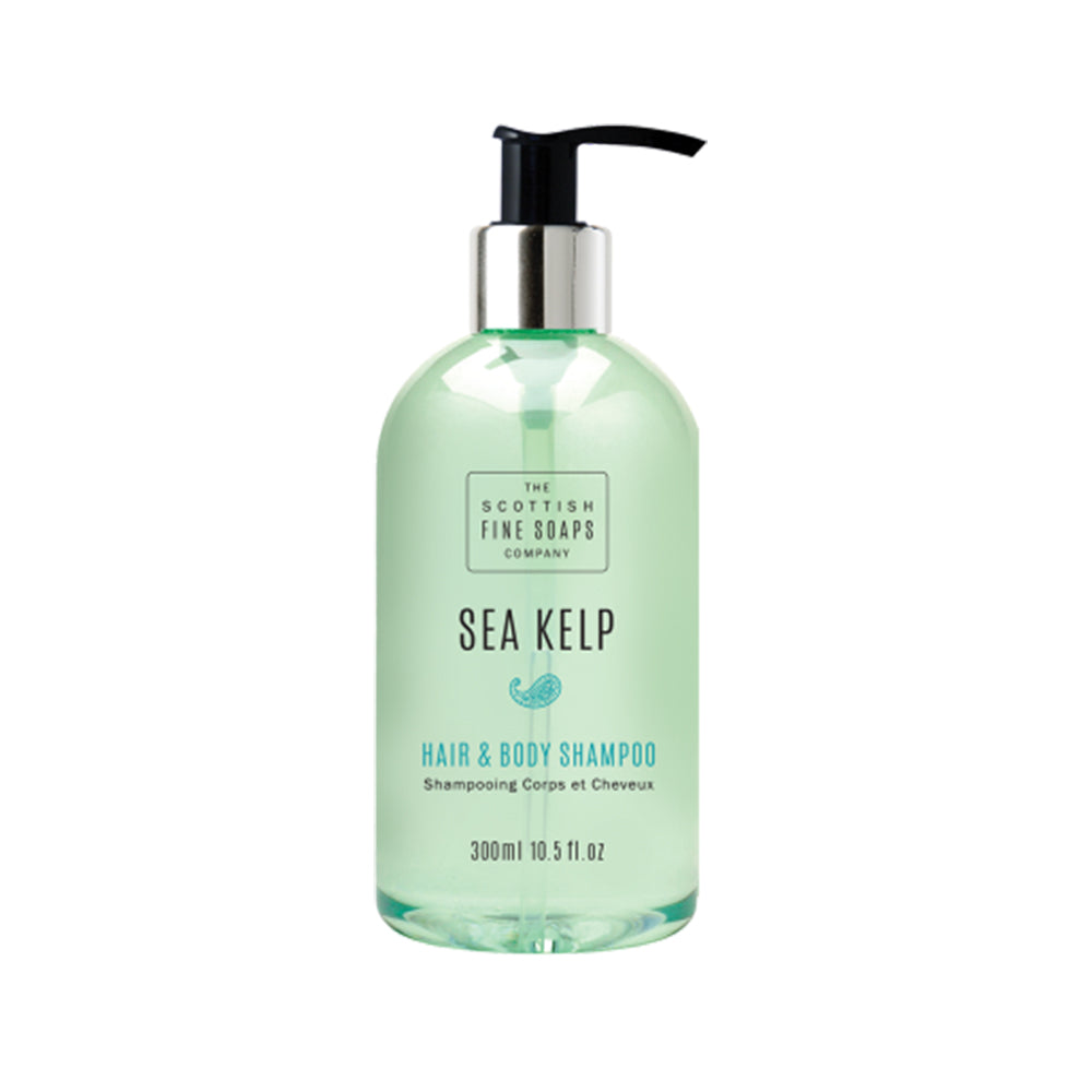 Scottish Fine Soaps Sea Kelp Hair & Body Shampoo 300ml - UK BUSINESS SUPPLIES
