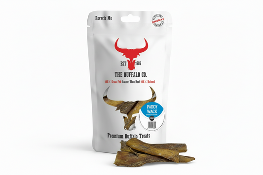 The Buffalo Co Paddywack | 100% Natural Grass-Fed Dog Treats | 1 x 100g