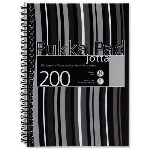 Pukka Pads Jotta Wirebound Notebook A5 Perforated and Ruled 200 Pages