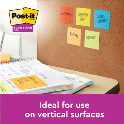 Post-It Super Sticky Notes 76x127mm Rio (Pack of 6) 655-6SS-RIO-EU