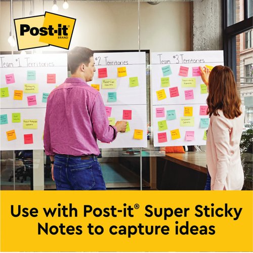 Post-it Super Sticky Table Top Easel Pad (6 Pack) 563