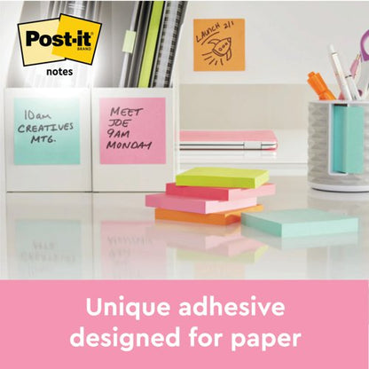 Post-it Note Sticky Notes Cube 76x76mm Neon 350 Sheets 2028NP