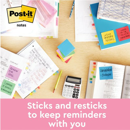Post-it 38x51mm 100 Sheets Cardboard Packaging Beachside (Pack of 12) 7100259449