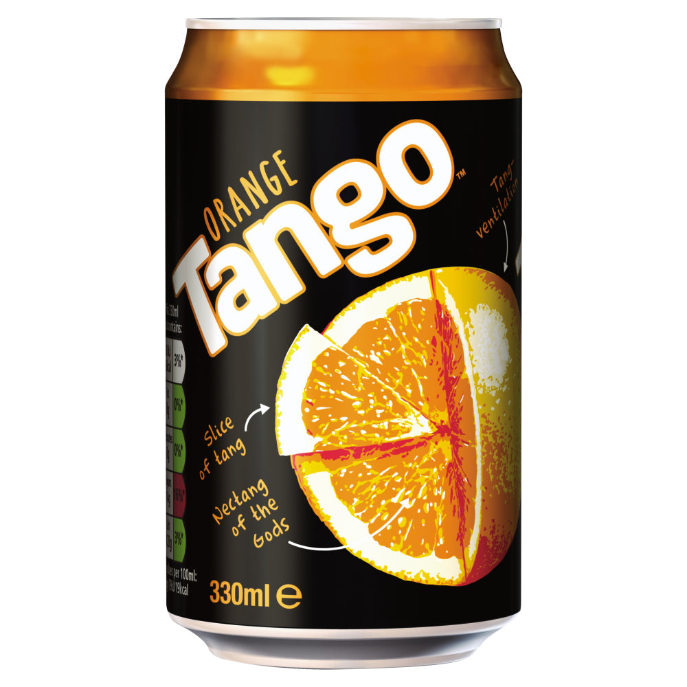 Tango Orange 330ml Can (24 Pack)