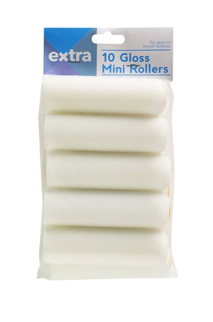 Harris "Extra" Value Mini Roller Sleeves for Gloss 30 x 4" Pack