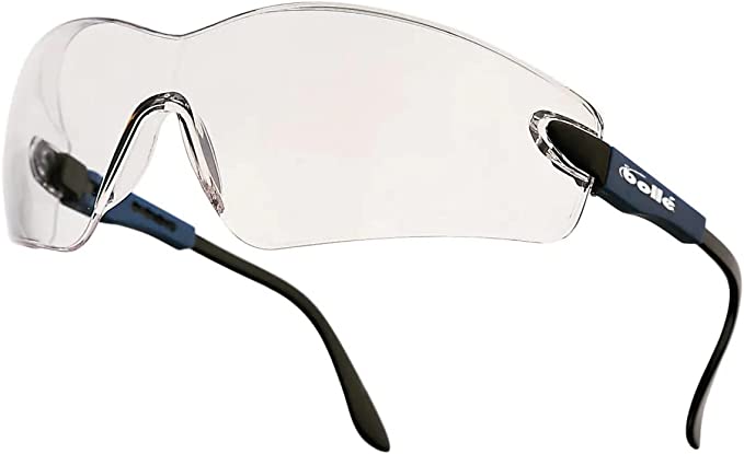 Bolle VIPER Adjustable Panoramic Safety Spectacles with Sports Cord Clear Anti-Scratch Lens - [BO-VIPCI]