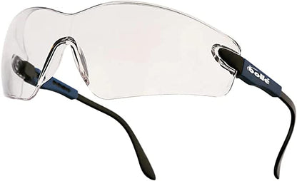 Bolle VIPER Adjustable Panoramic Safety Spectacles with Sports Cord Clear Anti-Scratch Lens - [BO-VIPCI]