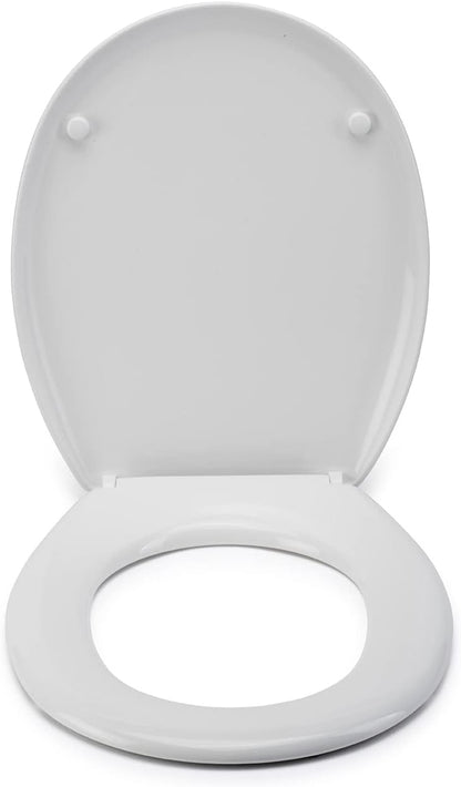 Croydex Canada Anti Bacterial Toilet Seat, White, 36 x 42.5cm