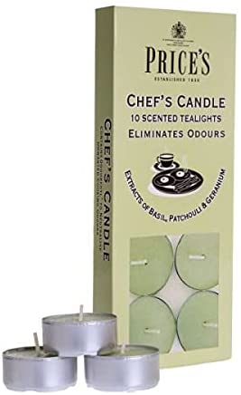 Price's Candles Chef's Tealights (Odour Eliminating)