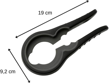 Fackelmann FM Universal JAR Opener White/Grey, 18.5 x 9 x 2.3 cm