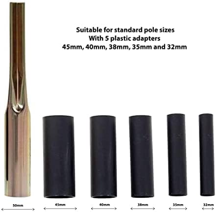 Addis Rotating Clothesline For Washing Line Parasol Umbrella Galvanized Garden Spike