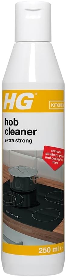 HG Hob Cleaner Thorough/Extra Strong, Effective Kitchen Degreaser 250ml