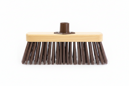 Castledale 10" Stiff Brush Head | Socket | Synthetic Bristles | Brown | CD-3006