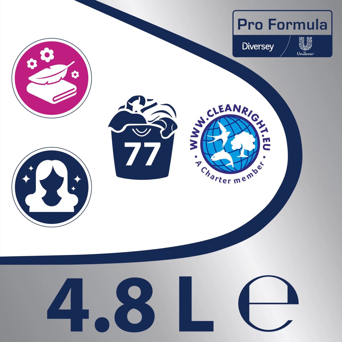 Comfort Professional Sensorial Fabric Softener | 1 x 4.8 Litre