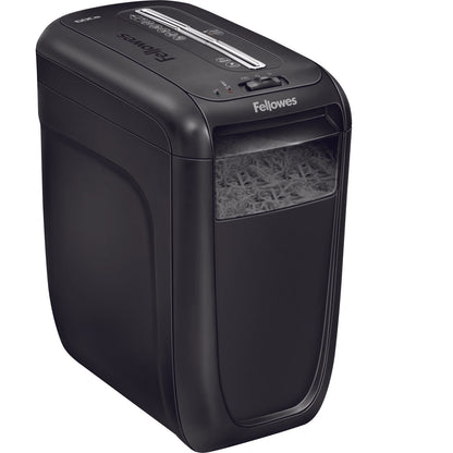 Fellowes Powershred 60Cs Cross Cut Shredder 22 Litre 10 Sheet Black 4606201