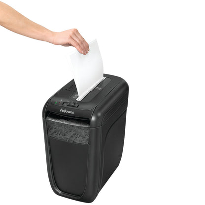 Fellowes Powershred 60Cs Cross Cut Shredder 22 Litre 10 Sheet Black 4606201