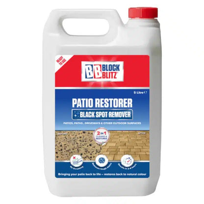 Block Blitz Ready To Use Patio Cleaner & Black Spot Remover 5L