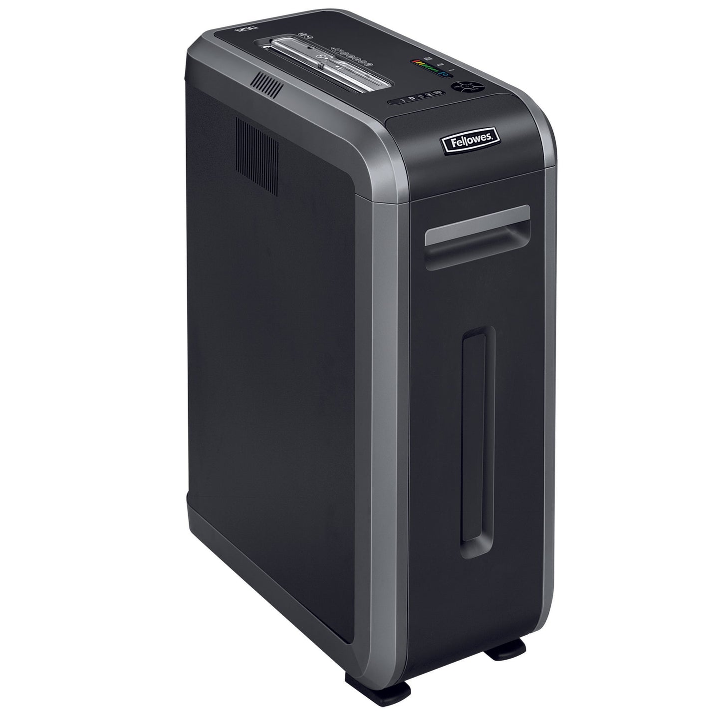 Fellowes Powershred 125Ci Cross Cut Shredder 53 Litre 18 Sheet Black/Grey 4612101