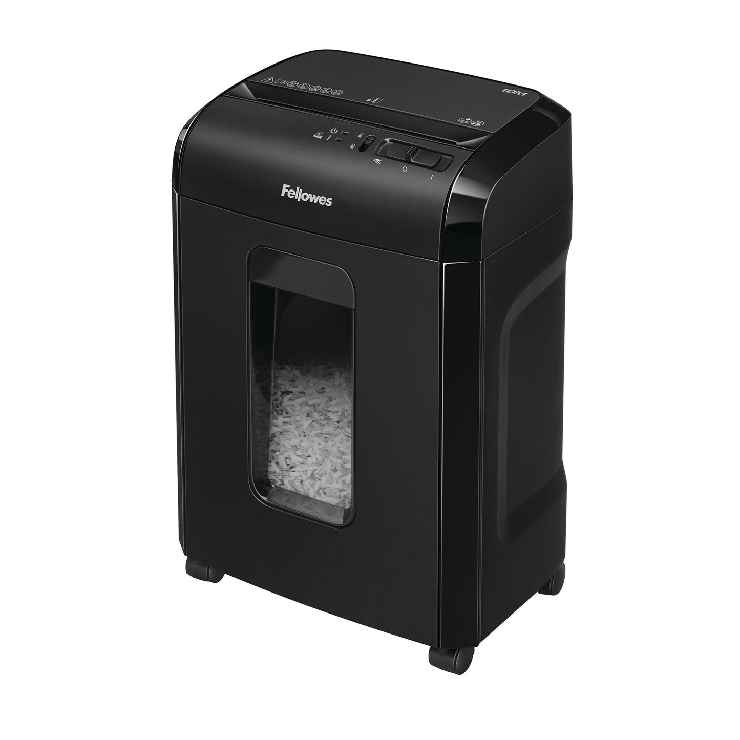 Fellowes Powershred 10M Micro Cut Shredder 19 Litre 10 Sheet Black 4630701