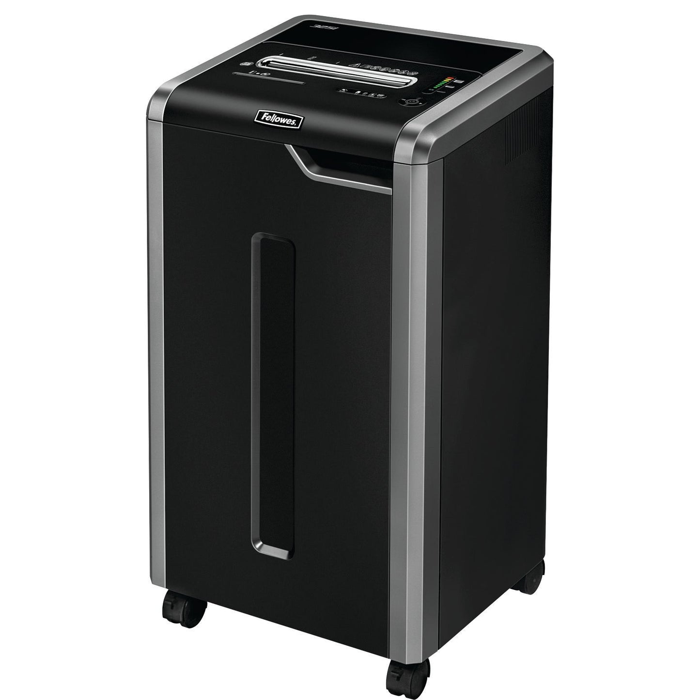Fellowes Powershred 325i Strip Cut Shredder 83 Litre 24-26 Sheet Black/Grey 4633101