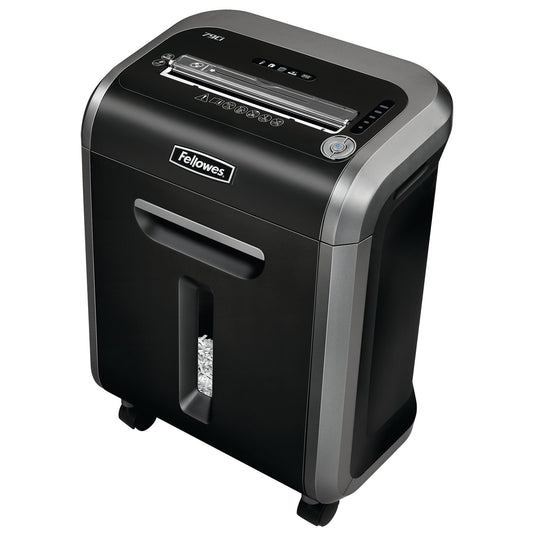Fellowes Powershred 79Ci Cross Cut Shredder 23 Litre 14 Sheet Black/Grey 4679101