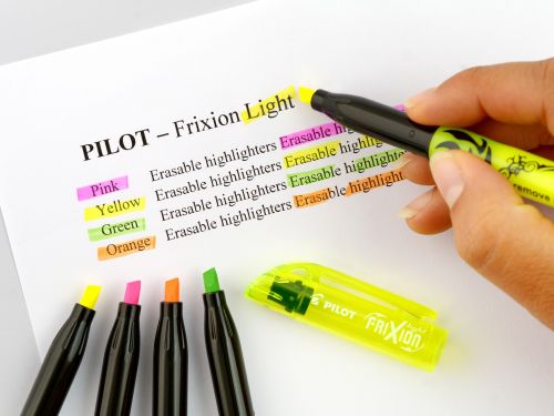 Pilot FriXion Light Erasable Highlighter Yellow (Pack of 12) BOX20012375132