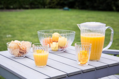 Wham Roma Clear Large Bowl 4L- Ideal for Salads, Rice, Pasta or Triffles.