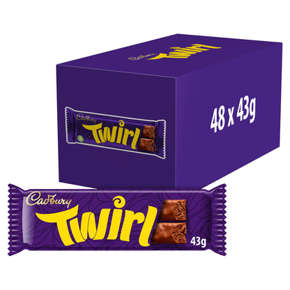 Cadbury Twirl 43g (Pack of 48) 611498