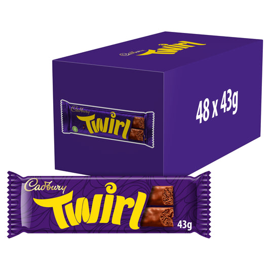 Cadbury Twirl 43g (Pack of 48) 611498