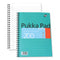 Pukka Pad Ruled Wirebound Metallic Jotta Notebook 200 Pages A5 (Pack of 3) JM021