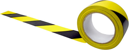 Rapide Yellow and Black Non Adhessive, Barrier Tape 50mm x 50m