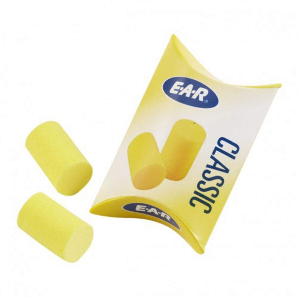 3M E-A-R Classic Ear Plug Boxed 3MPP01002 {250 Pair}