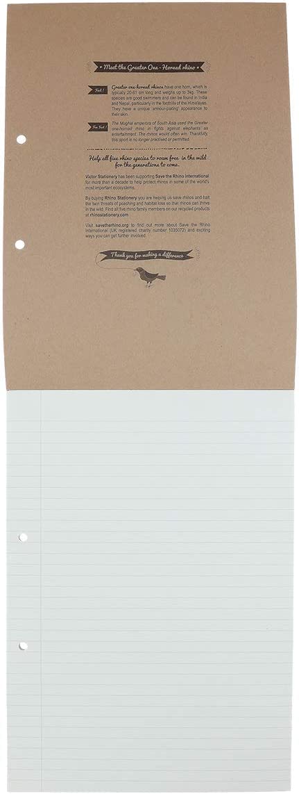 Save The Rhino Recycled Headbound Refill Pad A4 (Pack 5) RH4FMR