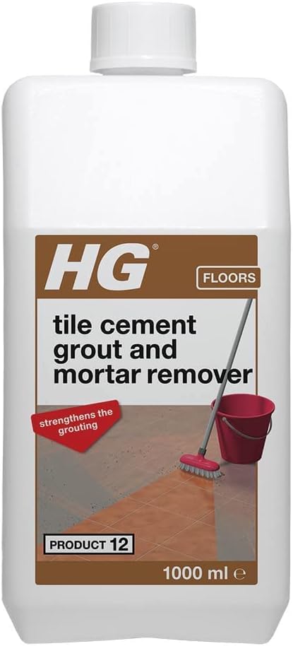 HG Tile Cement Grout And Mortar Remover (Product 12) 1 Litre
