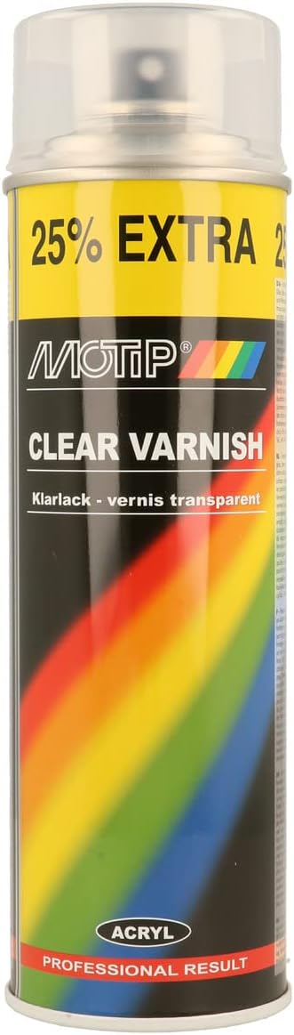 Motip Clear Varnish | Fast Drying | 1 x 500ml.