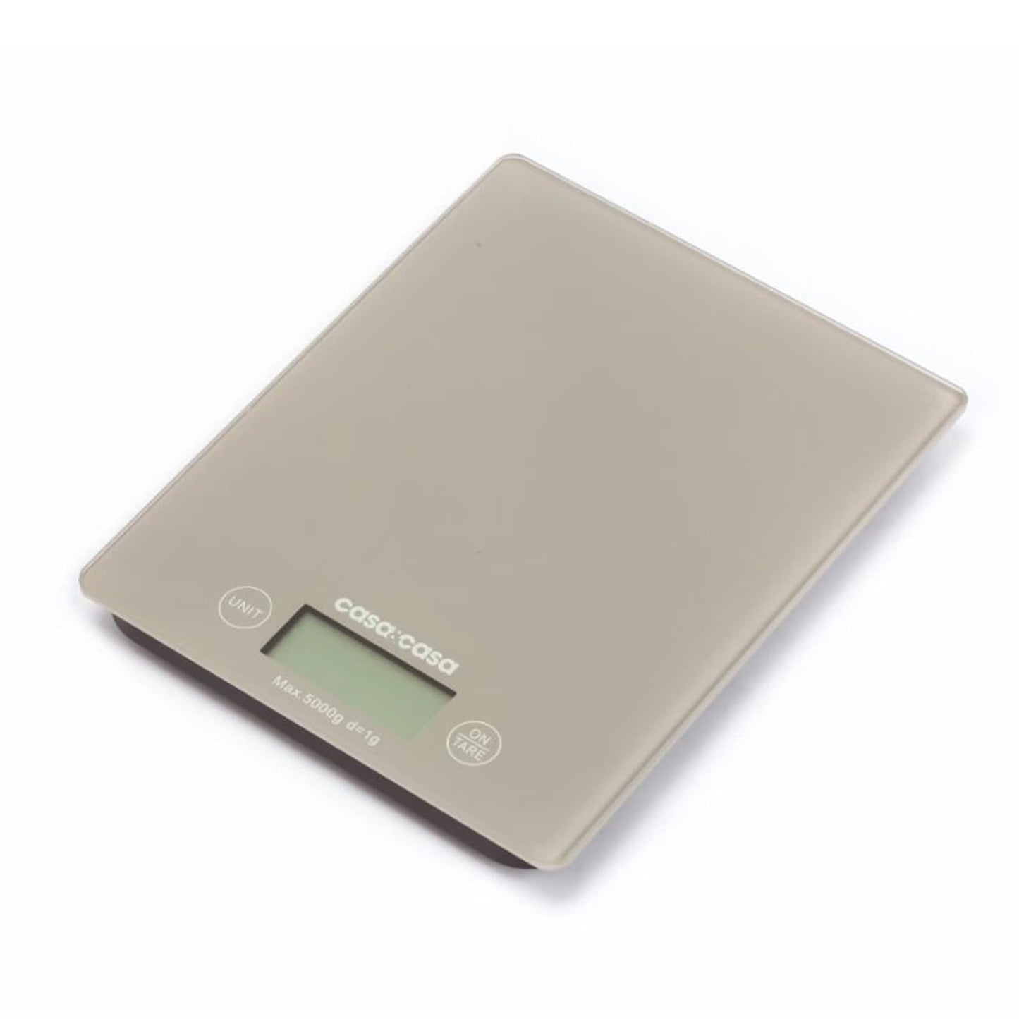 Casa & Casa Digital Kitchen Scales | Precise Graduation to 1g | Stone Grey.