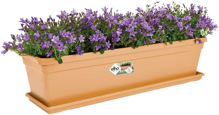Elho Greens Basics Trough Large 60cm TERRACOTTA | 3 Pack Bundle