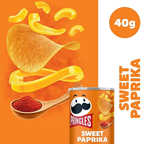 Pringles Paprika Crisps 40g x 12 per case