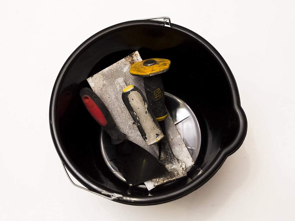 Janit-X Builders, Gardeners Buckets Black 14L Capacity