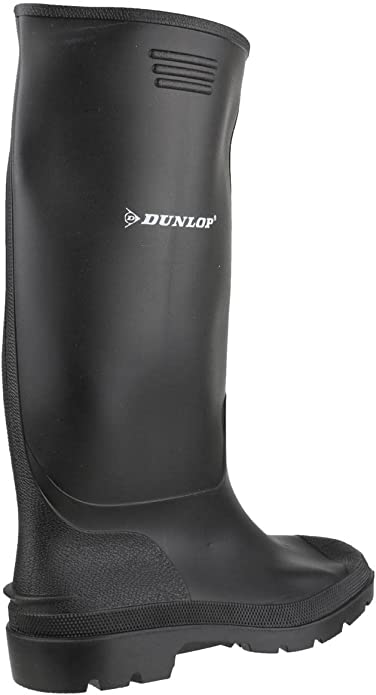 Dunlop Standard Wellies in Black 100% Waterproof {Pricemastor Range} {All Sizes}