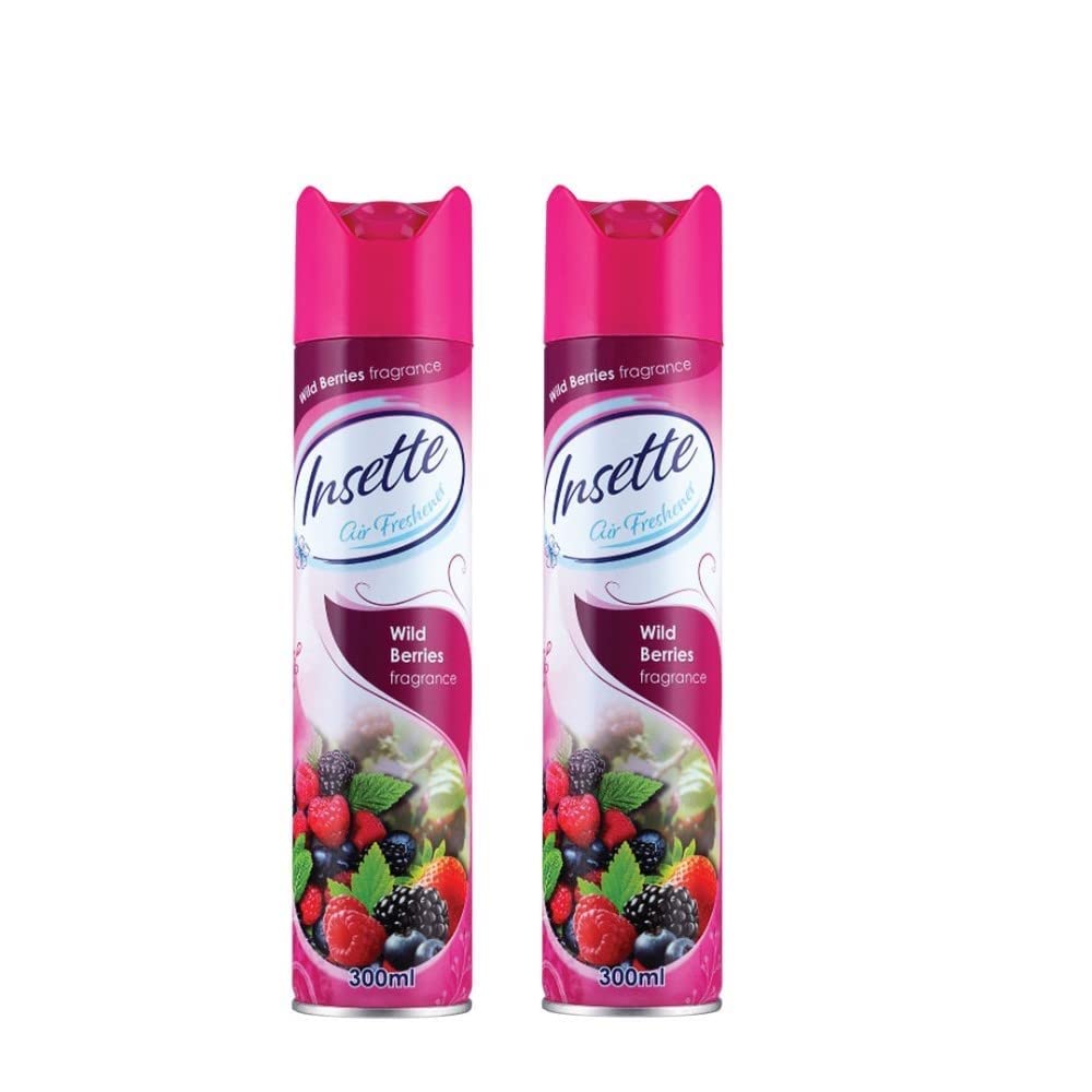 Insette Wild Berries Air Freshener 2 x 300ml