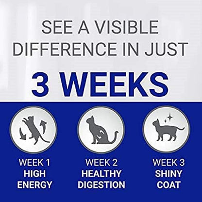 Purina ONE Adult Wet Cat Food Pouches Fish and Lamb 8 x 85g