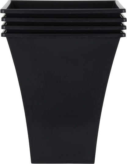 Wham Black Square Metallica Pot 28cm H308