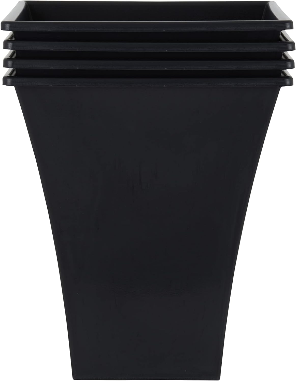 Wham Black Square Metallica Pot 28cm H308