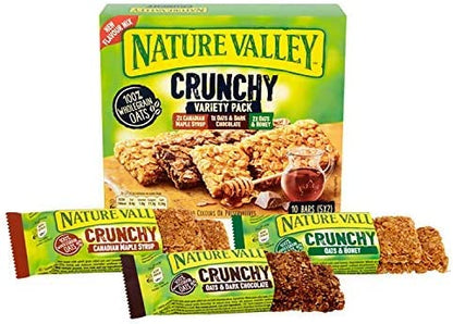 Nature Valley Crunchy Granola Bars Variety, Pack of 40 Bars