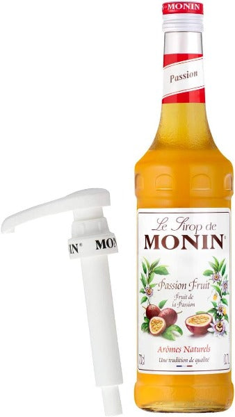MONIN Passion Fruit Cocktail Syrup 700ml (Glass) Discounted Pump Offer