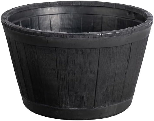 Sankey Oakwood Large 49cm Indoor - Outdoor Barrel Planter (GN653)