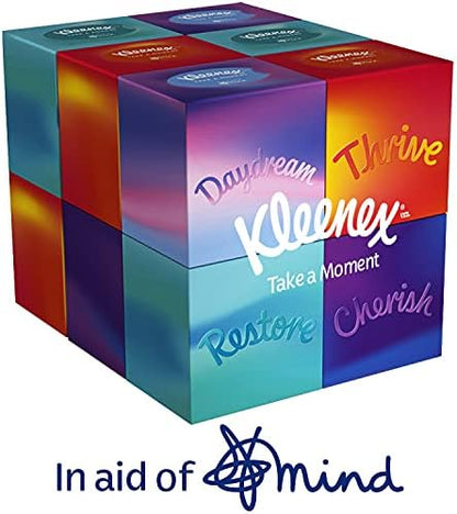 Kleenex Collection Cube Tissues 12 Boxes x 48 Sheets
