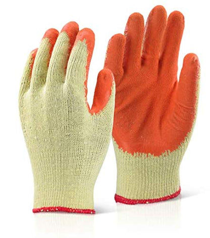 Latex Palm Coated  Multi-purpose Glove x 10-Pack {All Sizes}